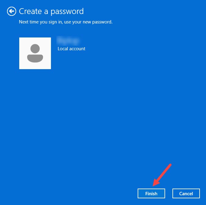 windows computer password