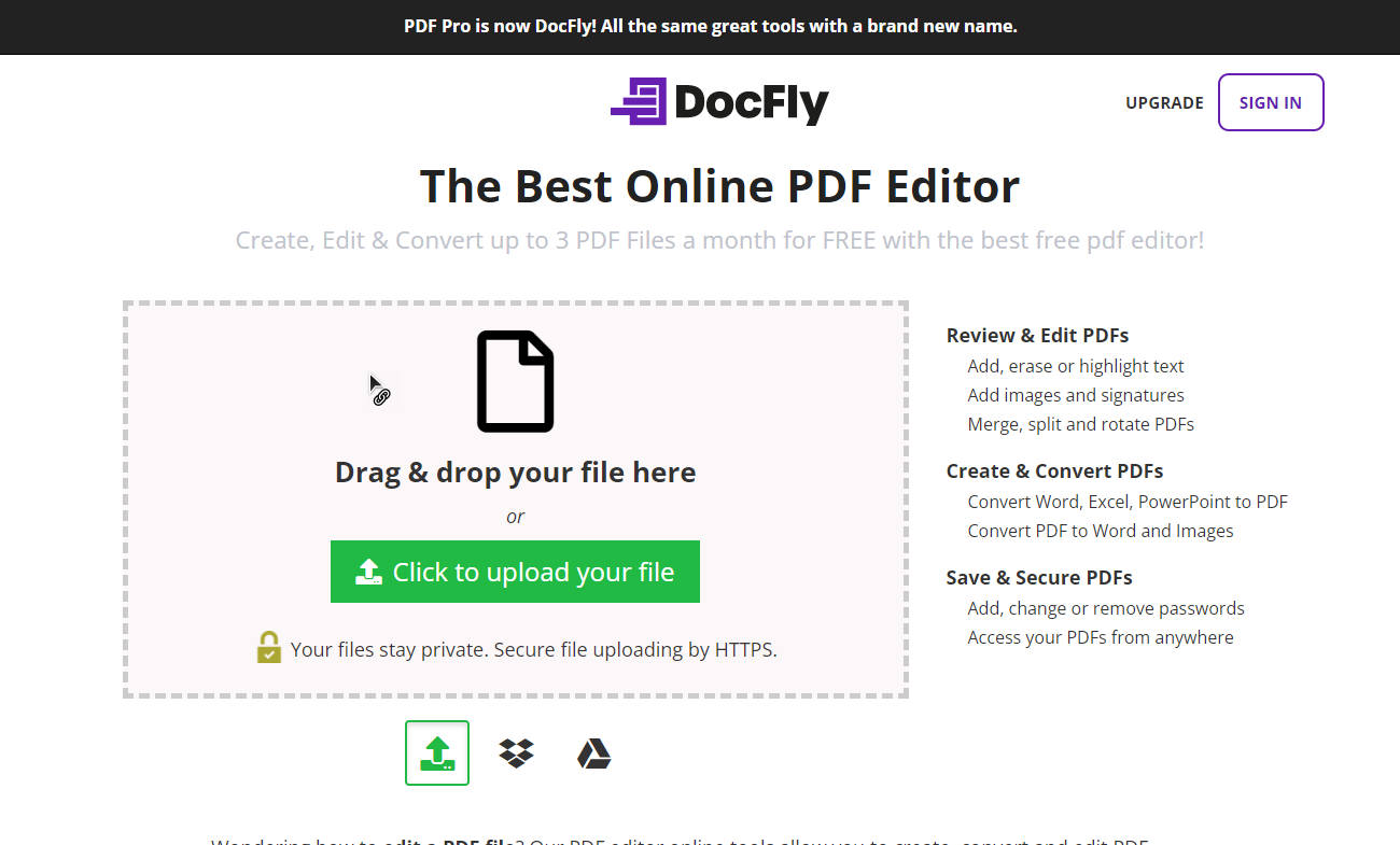 online pdf editor tool